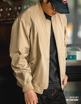 Maden MA 1 Jacket for Men Flight Bomber Jacket Khaki Vintage Short Coat High Quality Streetwear Winter Unisex Couple Coats 2022